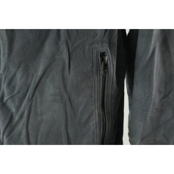 New $398 BLANKNYC Back In The Saddle Suede Leather Bomber Jacket Men's Medium - Picture 6 of 10